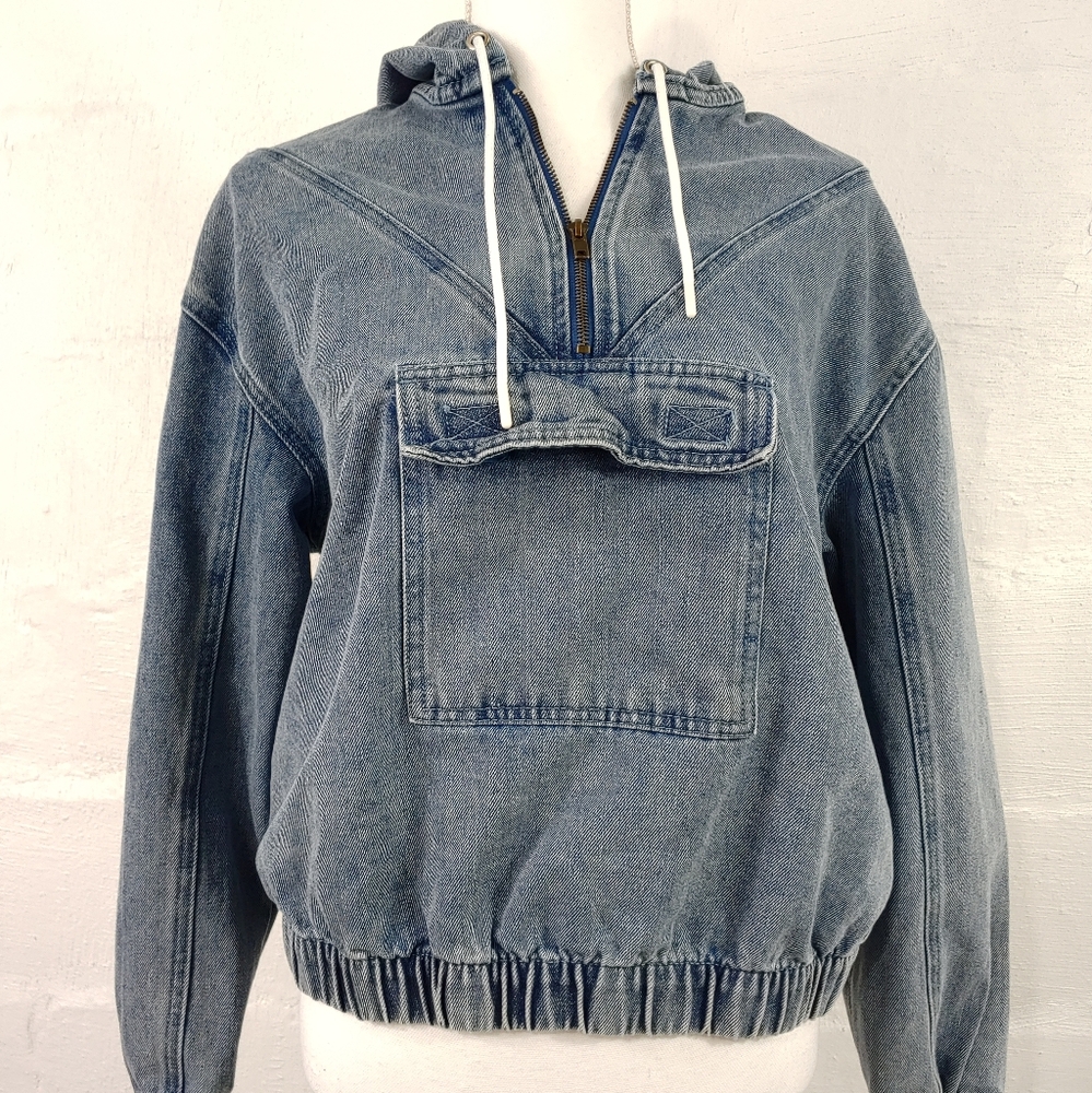 WORKING TITLE DENIM PULLOVER JEAN JACKET